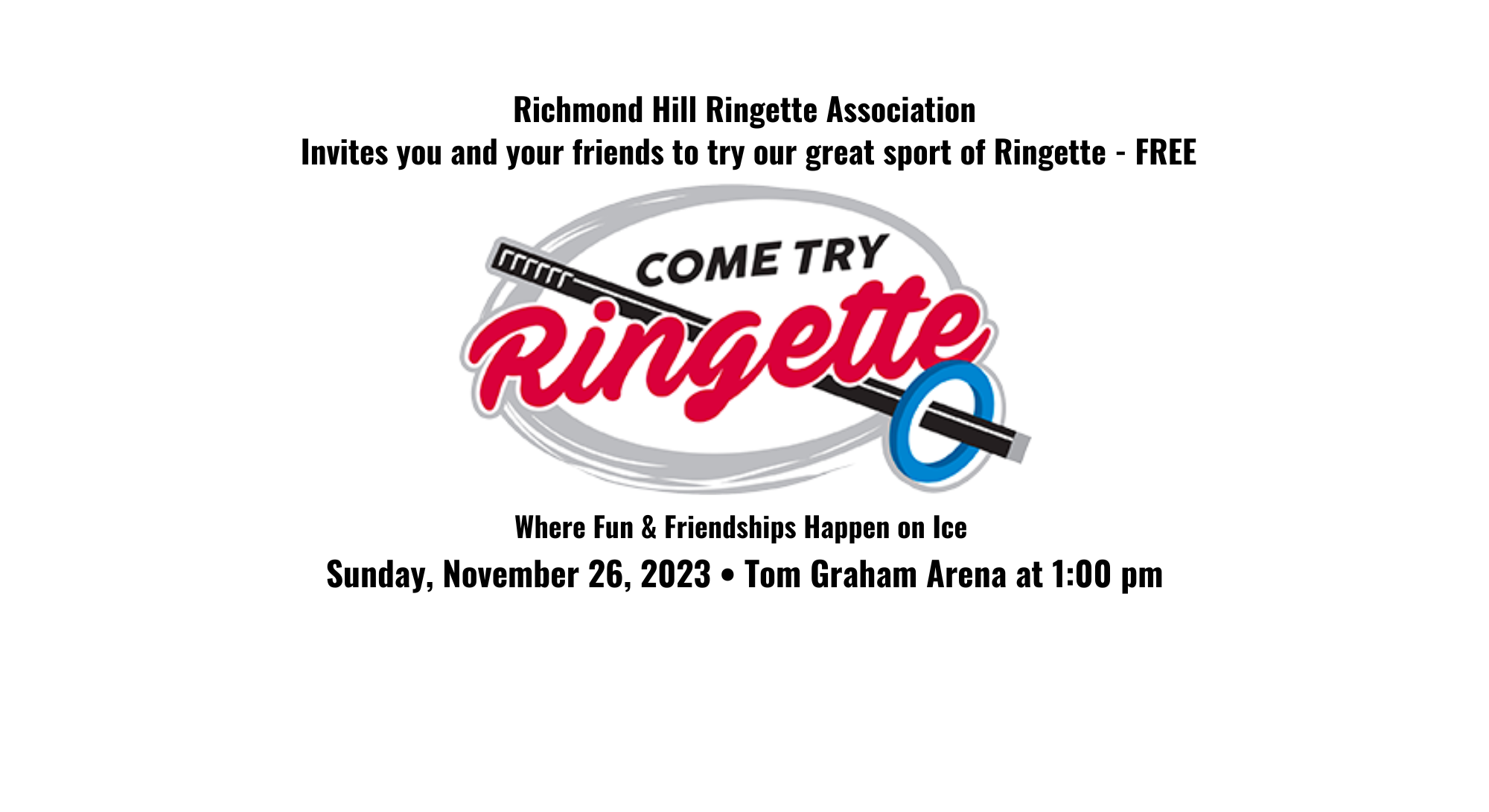 Richmond Hill Ringette Website by RAMP InterActive